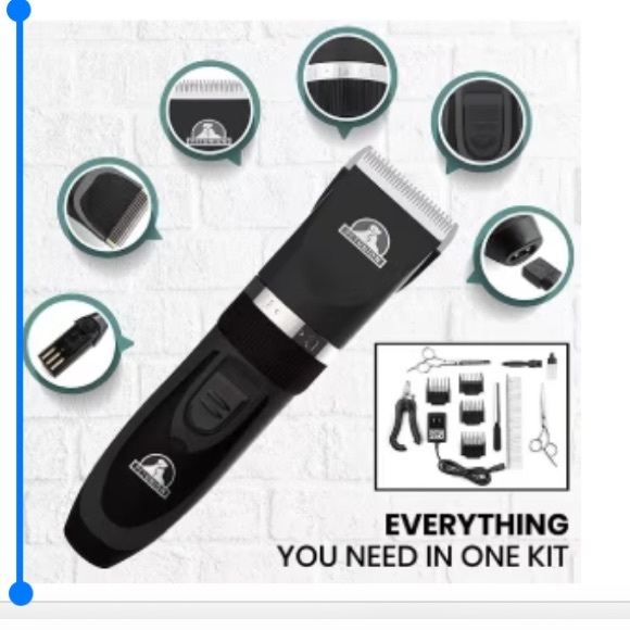 Professional Pet Grooming Kit Black New - Picture 2 of 3